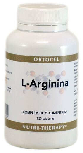 Ortocel Nutri-Therapy L-Arginina 500 Mg 120 C&aacute;psulas
