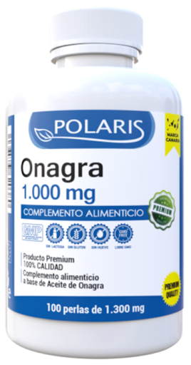 Polaris Onagra 1000 mg 100 C&aacute;psulas