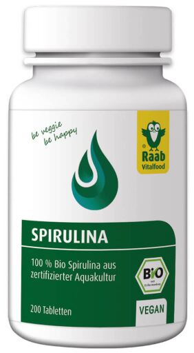 Raab Espirulina 200 Comprimidos