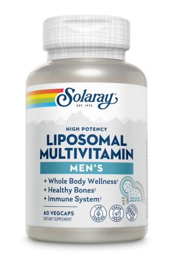 Solaray Liposomal Multivitam&iacute;nico Men 60 C&aacute;psulas
