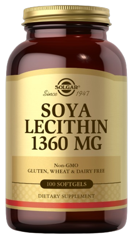 Solgar Lecithin 1360 mg 180 C&aacute;psulas