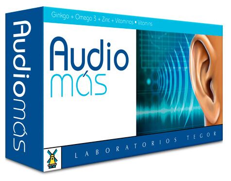 Laboratorios Tegor Audio M&aacute;s 40 C&aacute;psulas