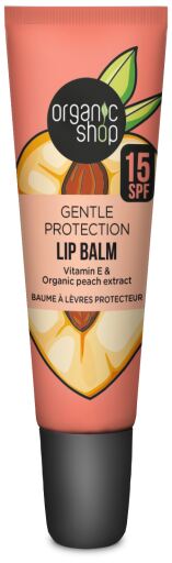Organic Shop B&aacute;lsamo Labial con Extracto de Melocot&oacute;n SPF 15 10 ml