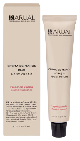 Arual Fragancia Cl&aacute;sica Crema de Manos 30 ml
