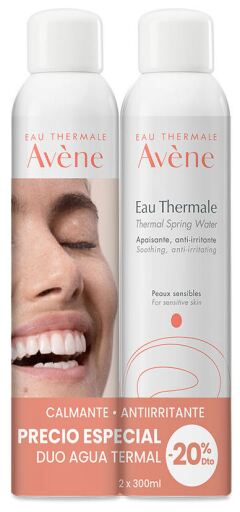 Av&egrave;ne Eau Thermale Calmante Antiirritante Spray 2 x 300 ml