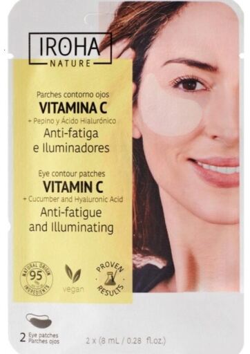 Iroha Nature Illuminating Dark Circles and Anti-Fatigue Bags Patches 10 units