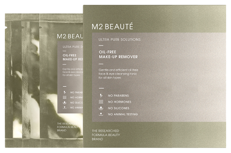 M2 Beaut&eacute; Disos Desmaquillantes Sin Aceite 80 gr