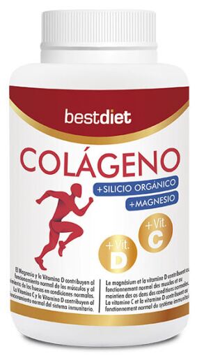 Bestdiet Col&aacute;geno + Silicio Org&aacute;nico 120 C&aacute;psulas