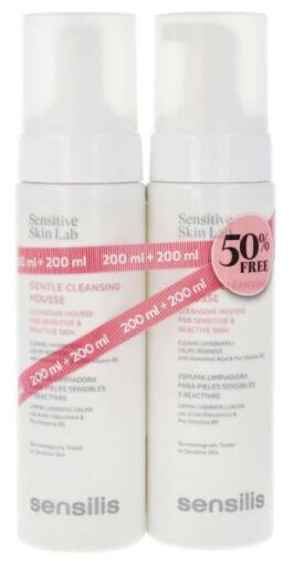 Sensilis Espuma Limpiadora Gentle Cleansing 2 Piezas