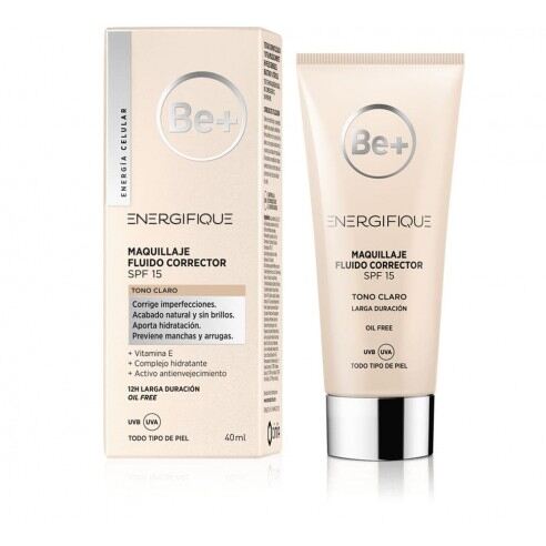 Be+ Energifique Maquillaje Corrector Fluido SPF 15 40 ml