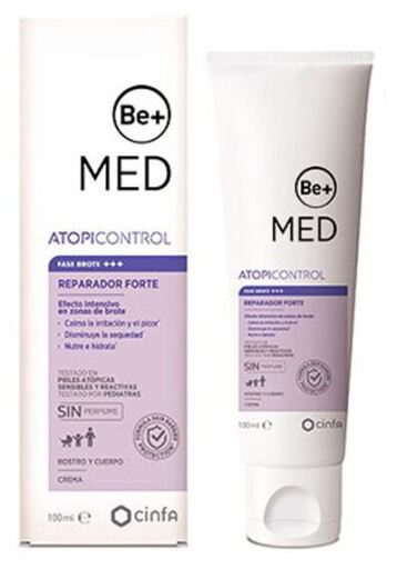 Be+ Med Atopicontrol Crema Reparadora Forte 100 ml