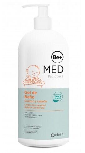 Be+ Med Pediatrics Gel de Ba&ntilde;o sin Jab&oacute;n 500 ml