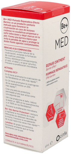 Be+ Med Pomada Reparadora Efecto Barrera