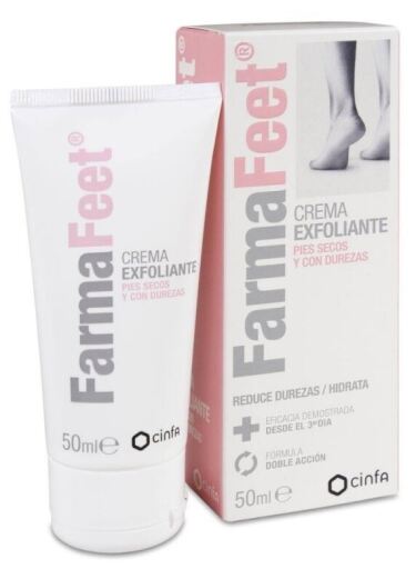 Cinfa Sequedad Crema Exfoliante para Pies 50 ml