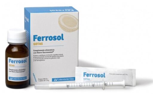 Laboratorios Vi&ntilde;as Ferrosol Gotas 30 ml