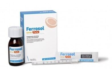Laboratorios Vi&ntilde;as Ferrosol Forte Drops 30 ml