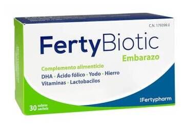 Fertypharm FertyBiotic Embarazo 30 C&aacute;psulas