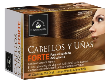 El Naturalista Cabellos y U&ntilde;as Forte 48 C&aacute;psulas