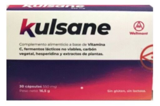 Laboratorios Weltmont Kulsane 30 C&aacute;psulas