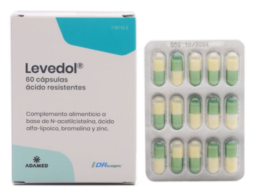 Adamed Levedol 60 C&aacute;psulas