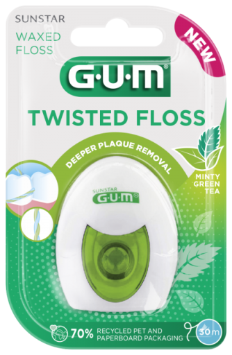 Gum Twisted Floss 350 Dental Floss