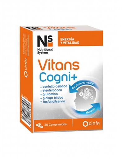 Ns Nutritional System NS Vitans Cogni+ 30 Capsules