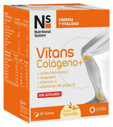 NS Vitans Col&aacute;geno+ Vainilla 30 Sobres