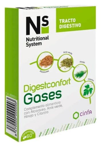 Ns Nutritional System Ns Digest Comfort Gases 60 Capsules