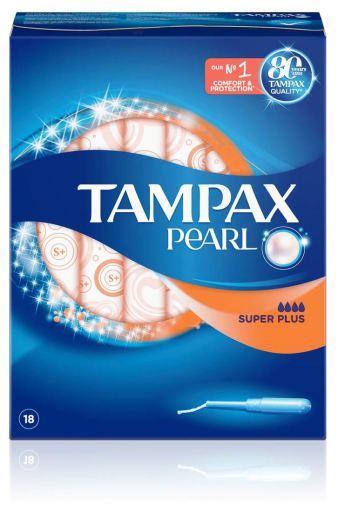 Tampax Pearl Tampones S&uacute;per Plus