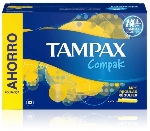 Tampax Compak Tampones Regular
