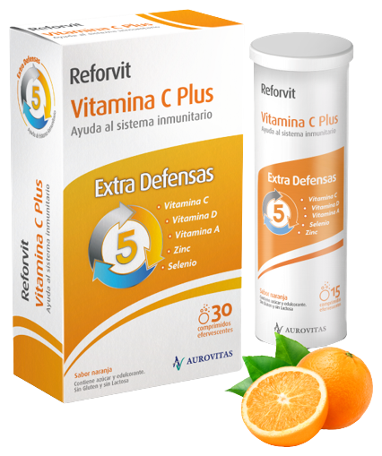 Aurovitas Reforvit Vitamin C Plus 30 Tablets