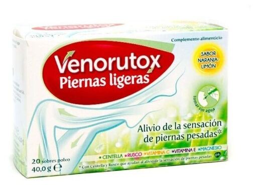 Venorutox Piernas Ligeras 20 Sobres