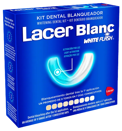 Lacer Blanc White Flash Tooth Whitening Set 3 Pieces