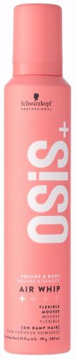 Schwarzkopf Professional OSiS+ Air Whip Mousse Flexible 200 ml