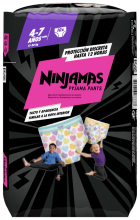 Ninjama Ropa Interior Absorbente 4 a 7 A&ntilde;os 10 Unidades