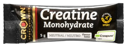 Crown Sport Nutrition Creatina Monohidrato Neutro 5 gr