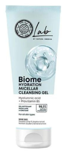 Natura Siberica Lab Biome Hydration Gel Limpiador Micelar 140 ml