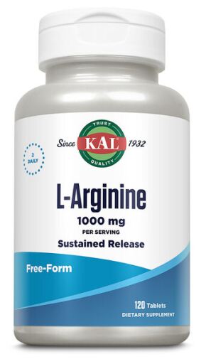 Kal L-Arginine 1000 mg 120 Comprimidos