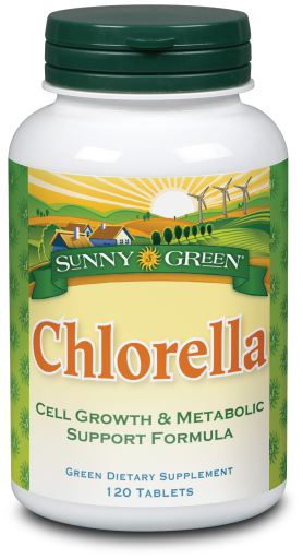 Sunny Green Chlorella 500 mg 120 Comprimidos