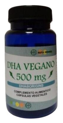 Alfa Herbal Dha Vegano 500 mg 30 Perlas