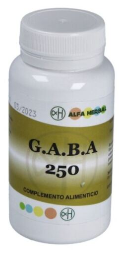 Alfa Herbal GABA 250 mg 120 C&aacute;psulas