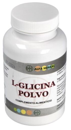Alfa Herbal L-Glicina Polvo 200 gr