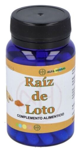 Alfa Herbal Ra&iacute;z de Loto 60 C&aacute;psulas