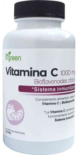 B.green Vitamina C 1000 mg 90 C&aacute;psulas