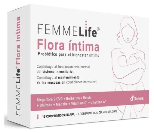 Deiters Femmelife Flora Intimate 15 Tablets