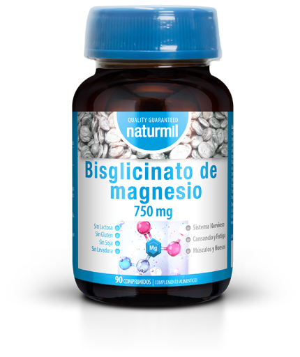 Naturmil Bisglicinato de Magnesio 90 Comprimidos