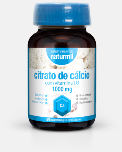 Naturmil Citrato de Calcio 120 Comprimidos