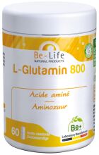 L-Glutamine 800 mg. Aminoácido 60 Cápsulas L-Glutamine 800 mg. Aminoácido 60 Cápsulas