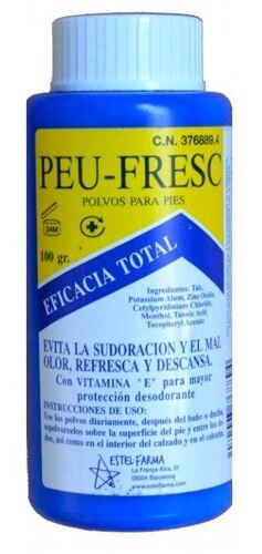 Estel-Farma Peu-Fresc Polvo Desodorante para Pies 100 gr