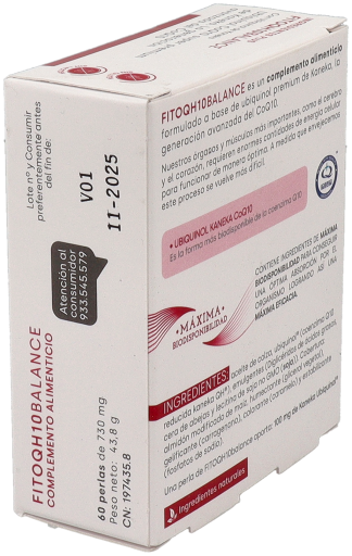FDB Laboratorios Fitoqh10 Balance Ubiquinol